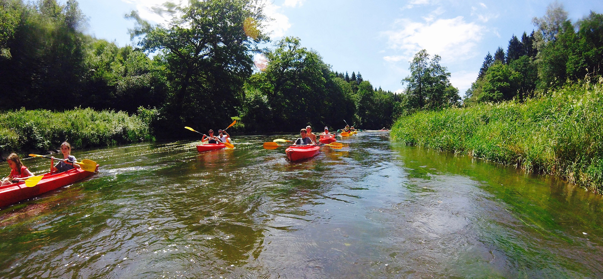 Descente de la Semois en canoé  kayak