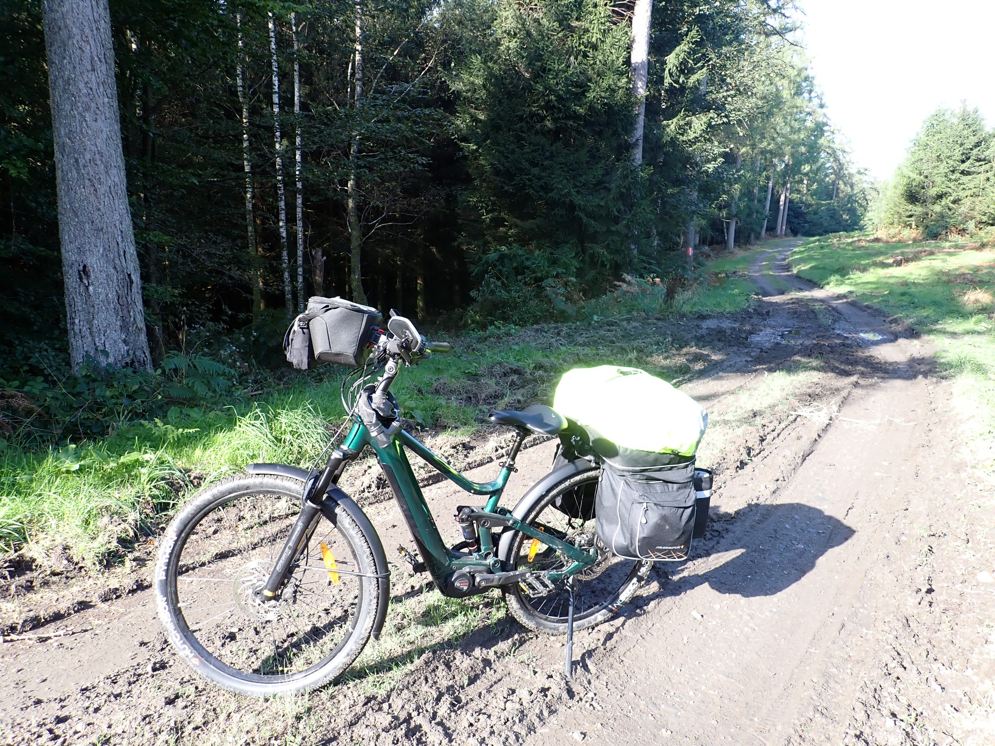 Balade en vélo dans les Ardennes Belge
